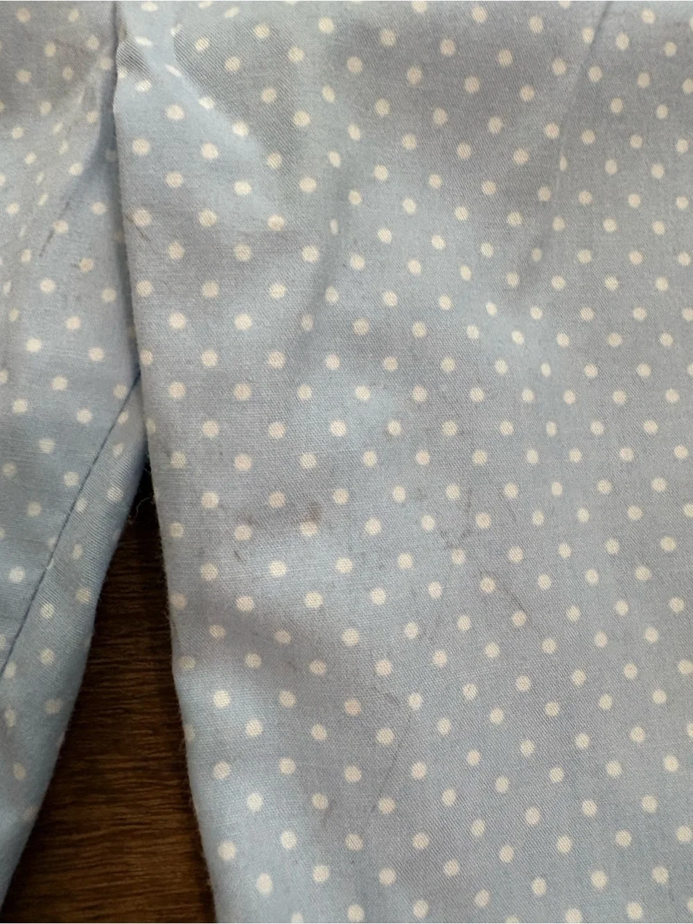 Posh Pickle 12M Baby Girl Smocked Giraffe 2pc Set Blue Polka Dot